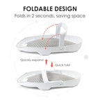 Beberoad Love Collapsible Baby Bathtub with Bath Support - Adjustable Infant Tub for Newborn to Toddler, Portable Bathtub with Non-Slip Design