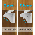 Upgraded (20locks+4keys) Adhesive Magnetic Child Safety Locks for Cabinets and Drawers, One Minute Fast, Easy and No Drill Installation