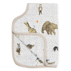 Little Unicorn Cotton Muslin Burp Cloth - Party Animals