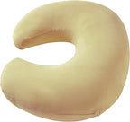 Nursing Pillow, Plus Size Breastfeeding Pillow Original Support for Baby Boys Girls Breastfeeding Essentials, with Removable Soft Cotton Cover (Beige, Standard (23.62 * 18.11 * 5.91 Inches))