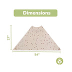 WeeSprout Nursing Cover for Breastfeeding, Soft & Breathable Nursing Poncho, Neck Insert for Hands-Free View, Machine Washable & Dryer Safe Feeding Cover Up