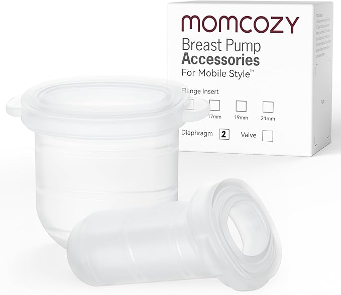 Momcozy Mobile Style | M6 Diaphragm, Original Mobile Style | M6 Breast Pump Replacement Accessories, 2PCS