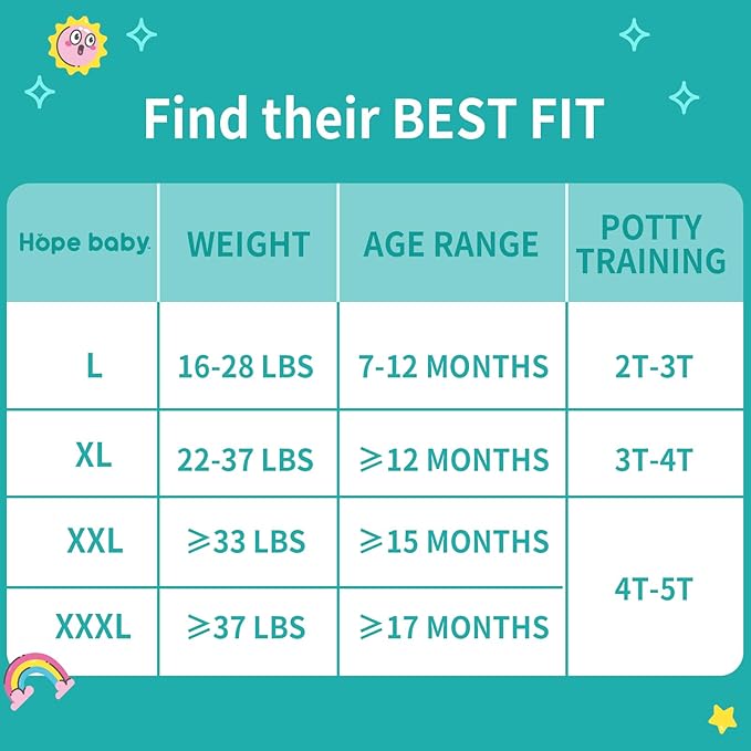 3T-4T (22-37 LBS), 66 Count Premium Training Underwear, Baby Diapers Toddler Potty Training Pants, Hypoallergenic with Skin