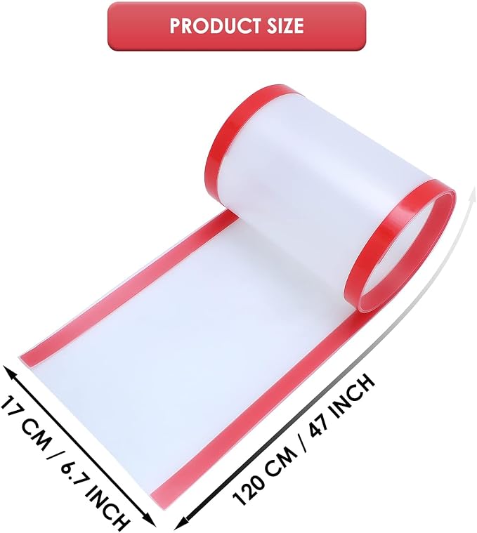 Angloria Baby Proofing Door Pinch Guard, Hinge Cover, Protector for Kids Finger Safety, Heavy Duty Jam Shield, Translucent