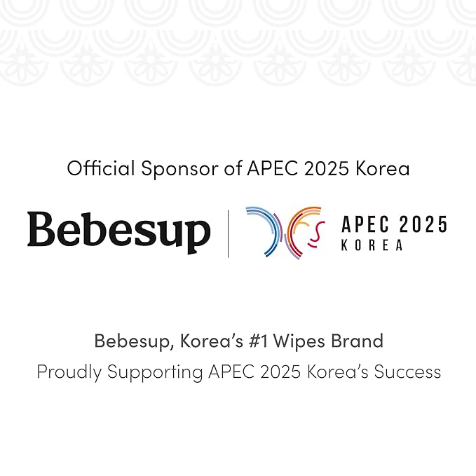 BEBESUP- Korea’s #1 Signature Eco Baby Wipes- 100% Plant-Based 99% Drinkable Water-Based Unscented Ultra-Thick Organic baby wipes Hypoallergenic for sensitive skin Flip-Top (1 Pack)