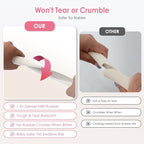 Baby Proof Corners and Edges, (Large 16.5FT Edge +8 Corners) Baby Proofing Corner Guards, Soft Rubber Foam Edge Protector, Furniture Tables Bumper Guard for Baby Safety, Beige