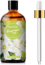 PHATOIL 3.38FL.OZ Orange Blossom Fragrance Oils for Aromatherapy, Essential Oils for Diffusers for Home, Perfect for Diffuser, DIY Candle and Soap Making, DIY Scented Products - 100ml