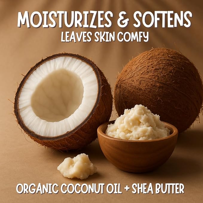 Unscented Baby Soap Bar for Sensitive Skin | Only 7 Ingredients | Gentle Face & Body Wash for Babies, Toddlers, Kids & Adults | Organic and Natural | 7 Bars - Big Value Bundle