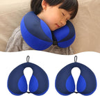 MOOB Kids Travel Pillow, Kids Head Neck & Chin Support U Shape Pillows, Travel Sleeping Essentials, Perfect for Car Airplane