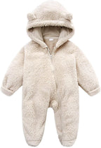 Baby Boy Girl Snowsuit Winter Warm Clothes Coat Infant Jumpsuit Toddler Outfit