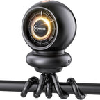 Stroller Fan, Battery Operated Baby Stroller Fans, 8000mAh Rechargeable Fans, 75° Auto Oscillation Portable Fan, 5-12H Runtime, 4 Speeds Wind, Detachable Base & LED Display