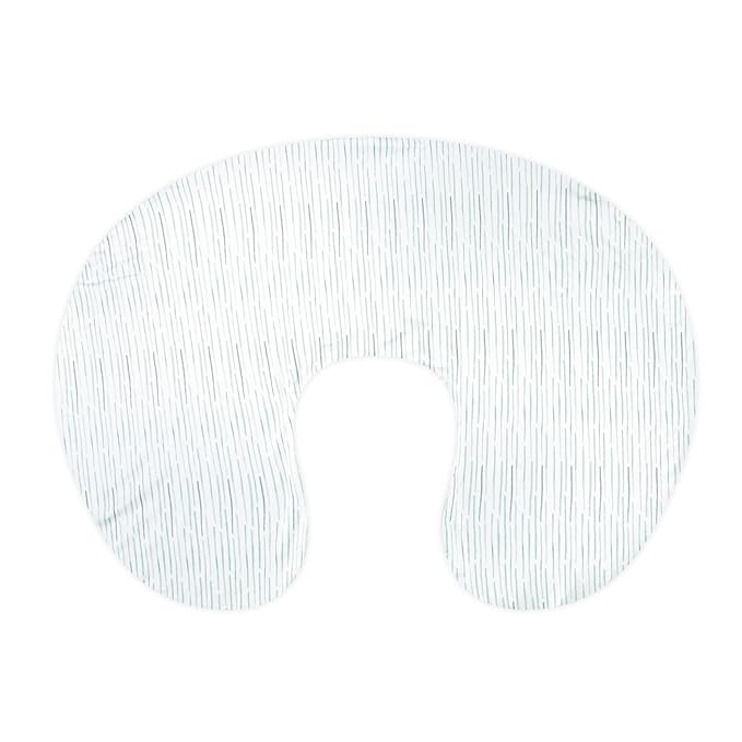 Pea Pod Nursing Pillow Cover Striped Breastfeeding Pillow Slipcover for Moms Soft Breathable Organic Knit Fabric Newborn Infant Feeding Pillow Covers for Baby Girl Boy