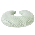 Baby Nursing Pillow and Body Positioner with Premium Slipcover for Breastfeeding for Baby Boys and Girls, Feeding Pillow with Breathable Comfortable Pillowcase (Green)