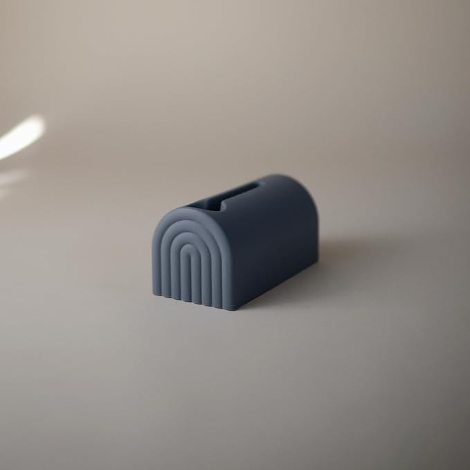 mushie Bath Spout Cover | Soft Silicone Bathtub Faucet Safety Guard for Kids | Universal Fit (Tradewinds)