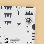 The Honest Company Clean Conscious Multi-Use Wipes Hypoallergenic and Unscented for Sensitive Baby Skin Over 99% Water Compostable Plant Based Pattern Play 10 Count