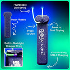 Luma - The Patented Glow-in-The-Dark Toy That Flies a Loop of String, Creates Endless Shapes and Tricks Built-in LED for Glowing Fun. Perfect STEM Gift for Kids & Adults. Wonderment Awaits