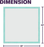 Disposable Bed Pads for Adults Extra Large 36 x 36 (50 Count) - Incontinence Bed Pads, Chuck Pads, Chux Pads, Changing Pads for Baby, Pee Pads for Kids