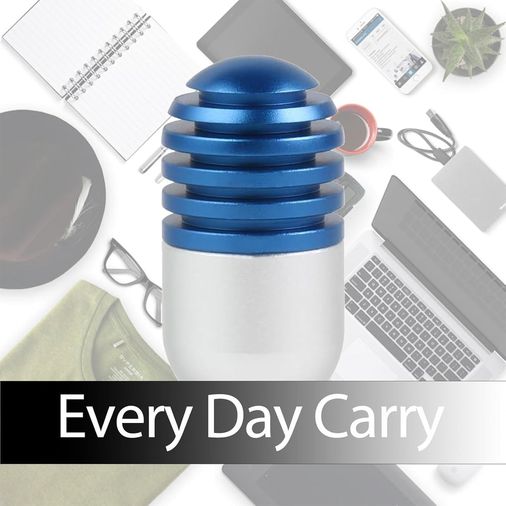 Fidget Toys Fidget Clicker Magnetic Metal Capsule Fidget Toys Fidget Slider, EDC Fidget Toy for Adults Teens, ADHD Anxiety Stress Relief Toys, Gift for Boyfriend, Husband and Father (Blue)