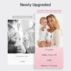 TSRETE Breast Pump, Double Wearable Breast Pump, Electric Hands-Free Breast Pumps with 2 Modes, 9 Levels, LCD Display, Memory Function Rechargeable Double Milk Extractor-24mm Flange, White