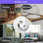 Child Proof Door Knob Covers, 4Pack Door Knob Safety Cover for Kids, Door Locks for Kids Safety, Toddler Door Knob Cover