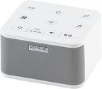 Serene Evolution 45 Sound Portable White Noise Machine - Sleep Sound Machine for Adults, Kids, Baby, Home, Office Privacy - White Noise Machine for Office - Nature Sound Machine - White Noise Maker