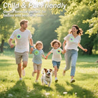 Mosquito Repellent Stickers, 360 Pack for Kids & Adults, Outdoor/Indoor, Natural Plant-Based, 6 Mosquito Bracelets Included