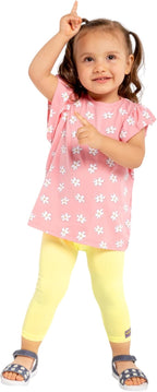 Premium Baby & Toddler Capri Leggings - Soft Cotton Blend, Durable & Perfect for Every Adventure