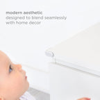 Ubbi Corner Protectors, Furniture Corner Guards for Baby and Toddlers, Baby Proof Covers, Baby Safety, White, 16 Piece Set