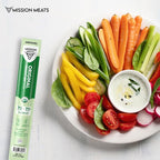 Mission Meats 100% Certified Organic Beef Sticks – Pasture-Raised, Zero Sugar, Non-GMO, Healthy Individually Wrapped Meat Sticks Snack, 0.75oz (24 Count)