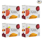 White Leaf Provisions Organic Purees / Baby Food Pouches - Fruits, Veggies & Grains, Toddler snack, Regeneratively Farmed, No Added Sugar, Non-GMO, BPA-Free Pouches 3.17 oz (Pack of 24, Apple + Sweet Potato + Beet)