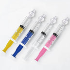 Baby Nasal Irrigator, 4PCS Nasal Syringe for Baby, Syringe Nasal Irrigator with Tweezers & Cleaning Brush, Baby Nasal Aspirator with Silicone Nasal Suction Tips Portable Baby Nasal Syringe