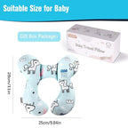 KAKIBLIN Baby Neck Pillow, Baby Travel Pillow, Baby Support Pillow,Upgraded Baby Neck Pillows for Car Seat Toddler Head and Neck Support Pillow for Car Seat, Pushchair(Unicorn)