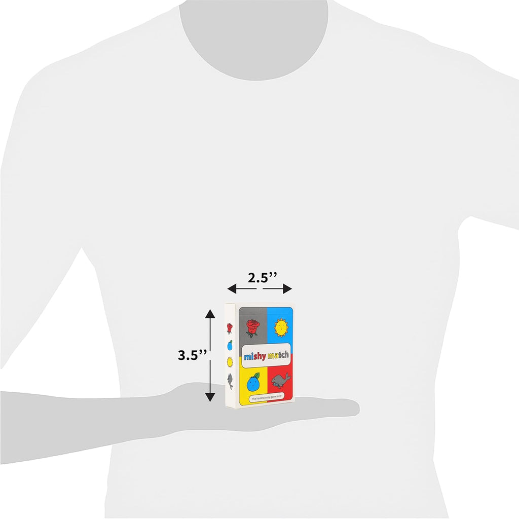 Mishy Match Award-Winning Card Game - The Hardest Easy Game Ever - Hilarious Brain-Melting Party Game - Card Games for Adults and Teens - Silly Gifts for Adults & Teens - Mensa Games