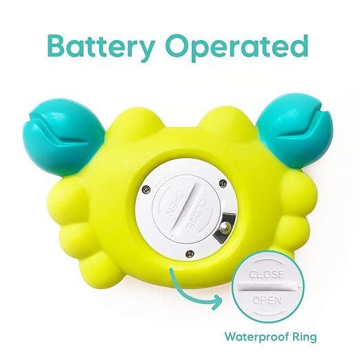 Aycorn Digital Baby Bath & Room Thermometer - Fahrenheit with LED Display & Temperature Warning - Infant Baby Bath Toys Floating Toy Thermometer