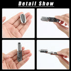 STONESTAR CP3 Mini Fidget Slider, Magnetic Metal Fidget Toys Adult EDC Fidget Toy Haptic Slider, ADHD Tools Sensory Toys Anti-Anxiety Stress Relief Toy for Unisex Adults (Silver)