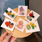 FZBNSRKO 10 Pcs Girls Hair Clips, 1.6"Inch Baby Barrettes, No Slip for Fine, Toddler & Infant Hair Accessories (5 Sets)