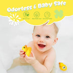Baby Bath Thermometer Pregnancy and Newborn Classical Duck Baby Water Thermometer for Bathtub,Temp Alert Bath Temperature Toy