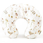 GRSSDER Nursing Pillow Cover Stretchy Minky Removable Nursing Covers for Breastfeeding Pillows, Ultra Soft Comfortable Slipcover for Boy and Girls, Cute Duck Pattern