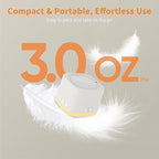 Portable White Noise Machine,Mini Sound Machine for Travel with Breathing Night Light,16 Soothing Sounds,Timer,Rechargeable Brown Noise Machines for Sleeping Adults Gift,Office Privacy,Home (Puttyi)