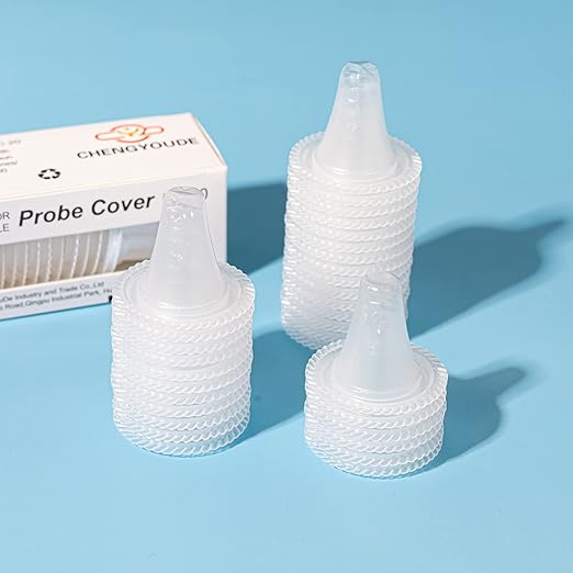 400X Ear Thermometer Probe Covers, Lens Filters, Refill Covers for All Braun themometer Models BPA Free Digital Disposable Covers