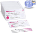 MomMed Ovulation Test Strips (LH60) with 60 Collection Cups, Reliable LH Surge Predictor OPK Kit, Accurately Track Ovulation Test, High Sensitivity Result for Women Home Testing