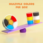 Air Dry Clay Kit - Modeling Clay for Kids 10 Boxes mit Sculpting Tools und Tutorials, Ultra Light & Soft, Safe & Non-Toxic, DIY Model Magic Clay,Creative Crafts Toys Gifts for Girls Boys 3+ Years Old