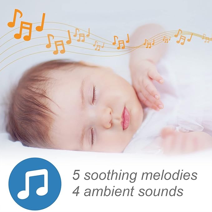 VTech RM7764-2HD Smart WiFi 2 Camera BabyMonitor, 360° Pan&Tilt, 10X Zoom, 7” HD Display & NightVision, Soothing Sounds, 2-Way Talk, Temperature & Motion Detection