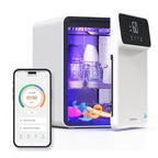 HubiBaby 4-in-1 UVC Cleaner and Dryer for Baby Bottles XL Large Inner Capacity Multifunctional Smart Control with Bluetooth APP