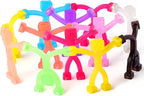 12 PCS Magnetic Travel Toys for Kids, Creative, Portable and Educational, Magnetic-People-Magnet-Men: Cute Robot & Funny Magnets, Small Fidget Toys for Classroom Prizes, Easter Egg Stuffers, Office