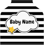 Baby Car Seat Stroller Cover Nursing Cover New Mom Breastfeeding Scarf Soft Stretchy Infant Carrier Cover Car Canopy Coverage