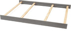 Full-Size Conversion Kit Bed Rails for Sorelle Convertible Cribs - Solid Wood Rail - Toddler and Adult Bed Rail for Full-Size Beds - Essential Nursery & Baby Furniture (Model #215, Weathered Grey)