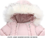 Baby Girl Winter Snowsuit Toddler Jacket Clothes For Boy Infant Jumpsuit Hoodied