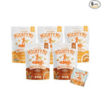 Mission Mighty Me Nutty Puffs Peanut + Mixed Nut Butter Variety for Babies + Kids – Plant-Based, Gluten-Free, Pediatrician Developed (Peanut, Mixed Nut, and Bonus Sample)