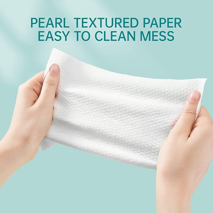 MATERN'ELLA Baby Wipes, Diaper Wipes for Sensitive Skin, Wet Wipes with 99% Water Based, Hypoallergenic, Safe and Gentle, 4 Flip-Top Packs (320 Wipes Total)